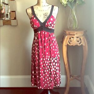 Red and black Sundress